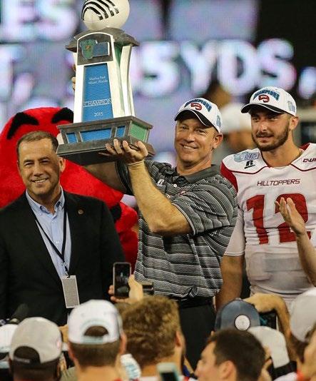 Head Coach JEFF BROHM 2016 WKU Football GAME NOTES 1-0/Third Year 21-7 Overall/Third Year Jeff Brohm, a native Kentuckian and one of the state s most notable football products, enters his third