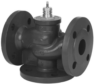 63-100 m 3 /h PN 16 Temperature: - Circulation water / glycolic water up to 50%: 2 130 C Flange connections Compliance with Pressure Equipment Directive 97/23/EC Ordering Example: 2-way valve, DN 15,