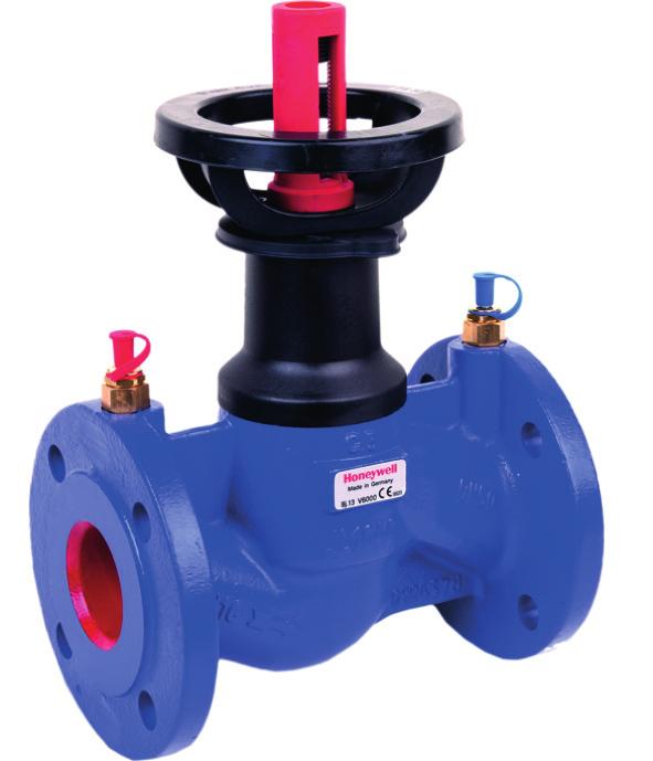 flow rates in table we recommend to use the VA5001A measuring adapter. It is to close the partner valve V5001SY... to a defined low flow measuring position.