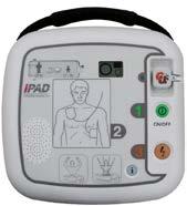 Defibrillator, soft carry case, 1 x ten batteries, 1 x CPR-D-padz electrodes with first responder kit, operator s guide.