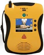Defibrillator with screen for video in full-motion colour, 1 x set of adult defib pads, 1 x rescue kit, user manual, quick use card & overview DVD. Carry Case also available at additional cost.