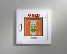 AED cabinets and accessories It is important to make sure your defibrillator is easily accessible, protected and within easy reach in an emergency situation.