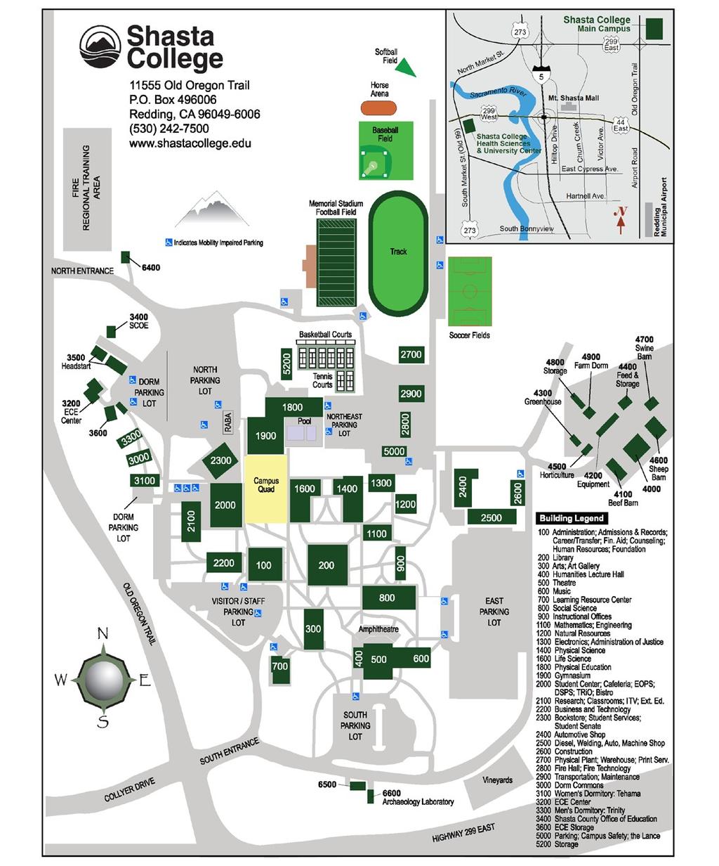 APPENDIX C Shasta College Main Campus