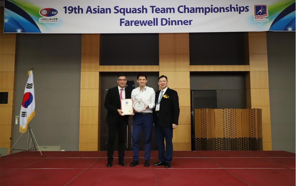 Squash Pulse ASF Annual Awards 2017 To honour the effort and achievement of the squash elites in the region, ASF presents the Coaches Awards and the Performance Awards annually to well-recognised