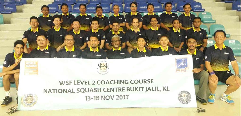 1 2 3 4 1: WSF Level 1 Coaching Course in Kuala Lumpur, Malaysia.