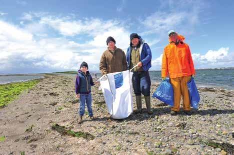Galway Bay Inshore Fishermen Doing a Big Clean on Hare Island with Daragh Browne BIM. Why knot do a #2minutebeachclean?