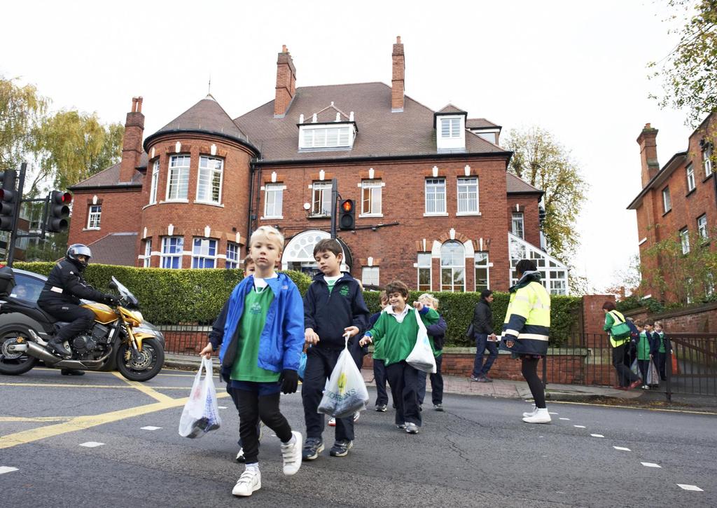 By Foot One of the simplest, easiest and quickest ways to get around is to walk; this is no different for journeys to and from St Anthony s School.