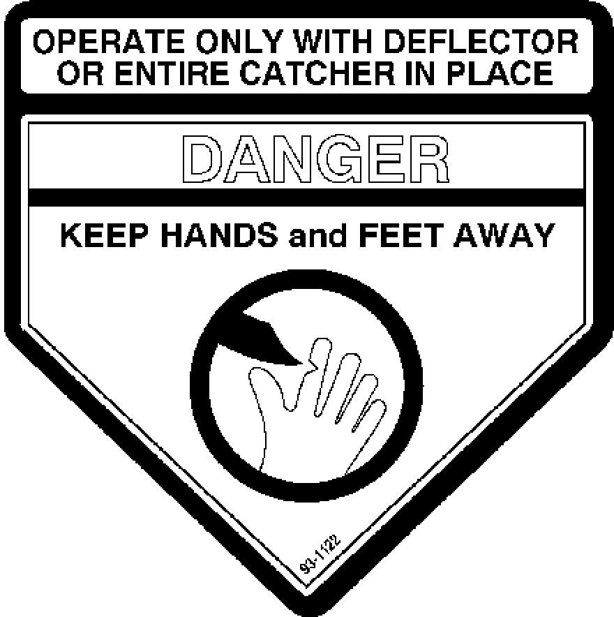 Safety Safety and Instruction Decals Safety decals
