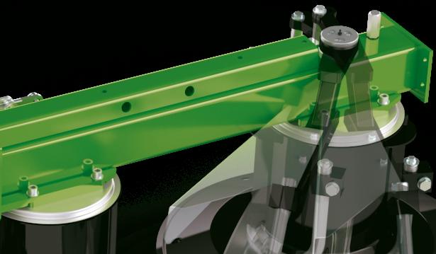 Drums that have proven their worth a thousand times over Two main features of all Fendt drum mowers with their four