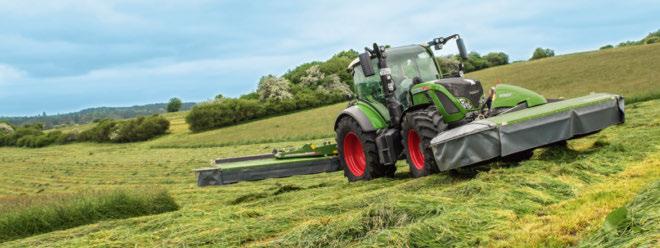 FENDT CUTTER TL: REAR-MOUNTED CENTRALLY SUSPENDED VERSION Experience a floating cut with the unique TurboLift system.