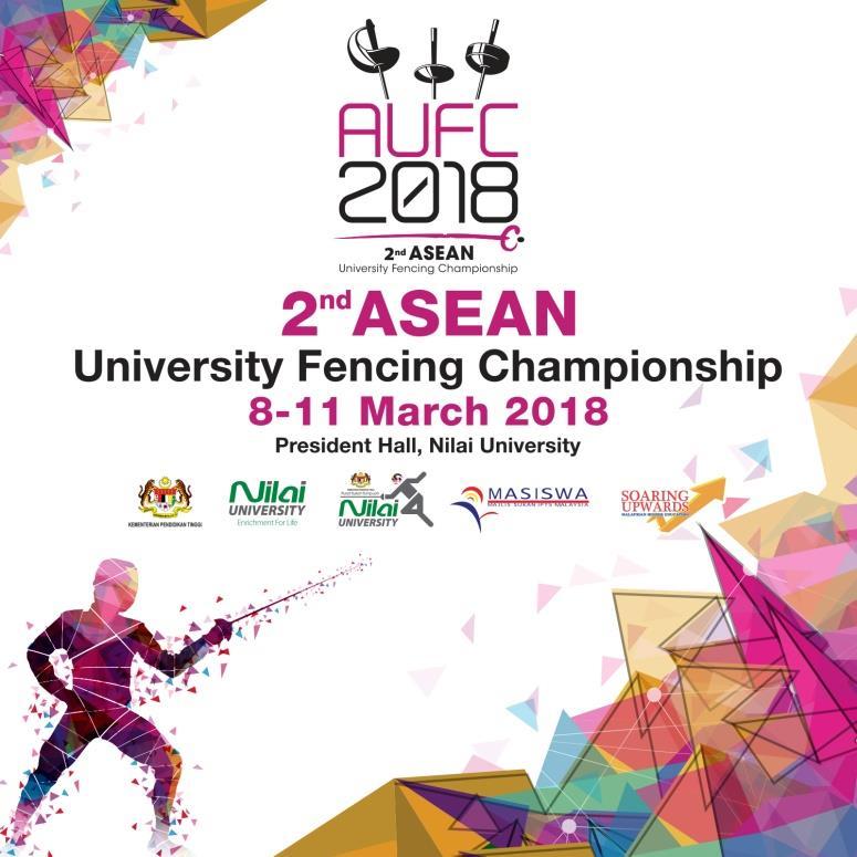 PRESS RELEASE Battle of the Fencers Nilai, 1 March 2018: About 130 fencers from Thailand, Brunei, Cambodia, Singapore, Indonesia, Iran, India will battle it out with Malaysia s very own fencers in