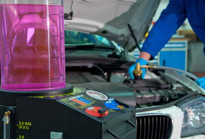 Clean simple way to reduce air locks Vacufill - Quick, Easy, Clean Suitable for most vehicles The Vacufill is a coolant exchanger designed for ease of use based on the use of compressed air.