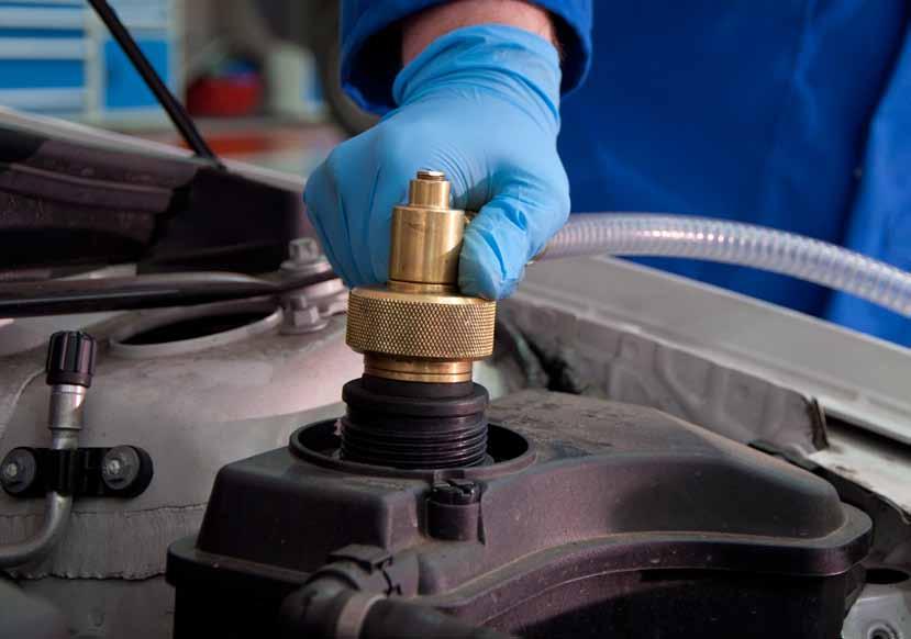 Safe and low cost operation for long service life The Importance of Purging Trapped Air Airlocks The Problems A vehicle cooling system containing an airlock can trigger a lot of problems, including
