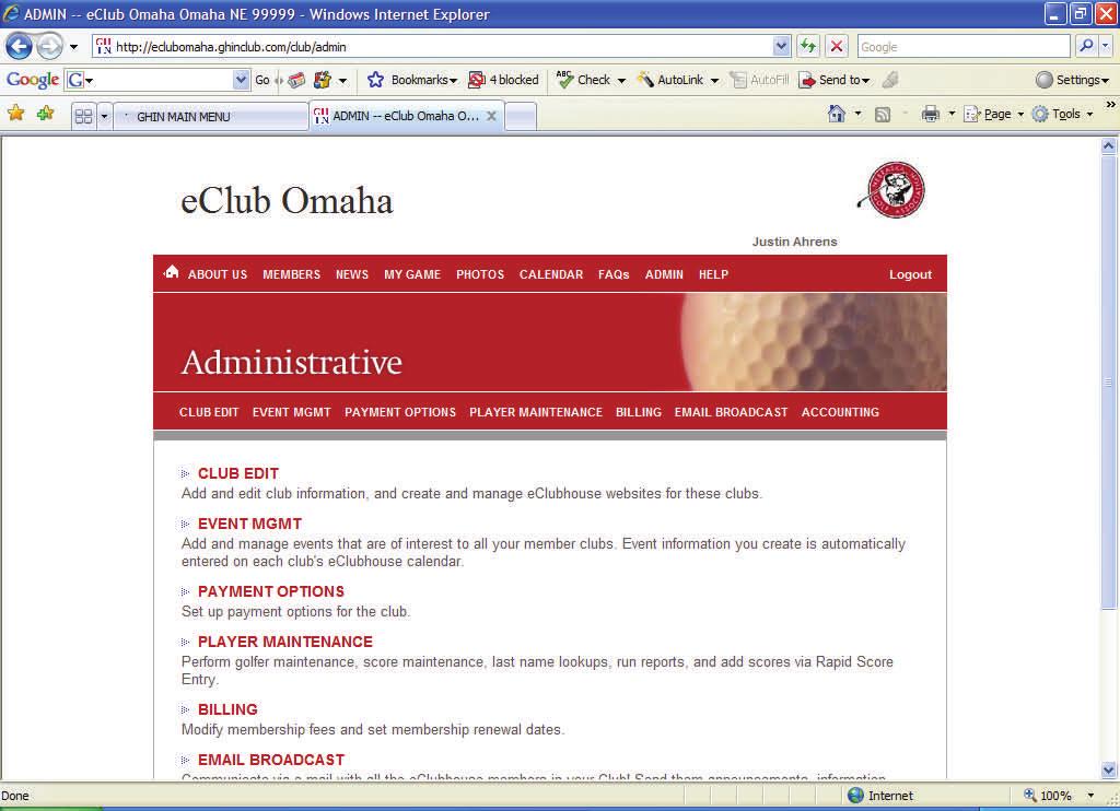 eclubhouse eclubhouse Experience a sense of community What is eclubhouse? eclubhouse is a web-based tool to help streamline the organizational and communication processes of most clubs.