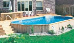 Simply designed, or enhancing the style of your pool with elegant decks, retaining walls, fencing and