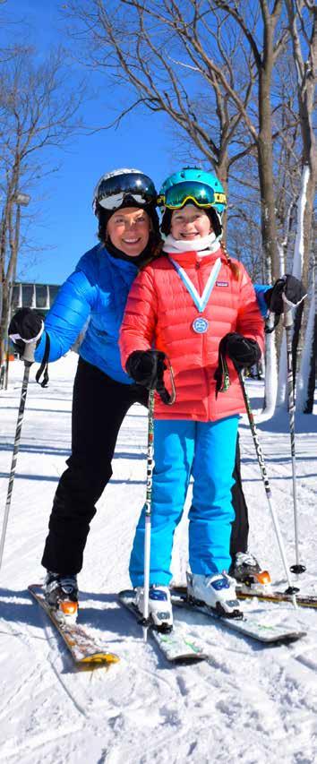 Hidden Valley is an intimate resort featuring 26 well-groomed trails and slopes, perfect for the family.