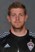 during first season with Rapids (loan). Started 102 games over the four seasons (2011-14) for the Union.