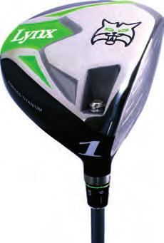 co-ordinated alignment design Full custom fit Driver options: Fully adjustable