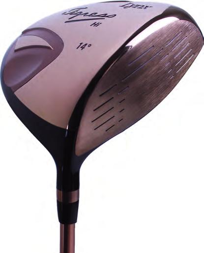 DRIVER Forged Titanium 460cc Progressive Face Thickness (PFT) technology Rose Gold PVD finish Driver