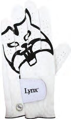 weather glove with Lynx logo design