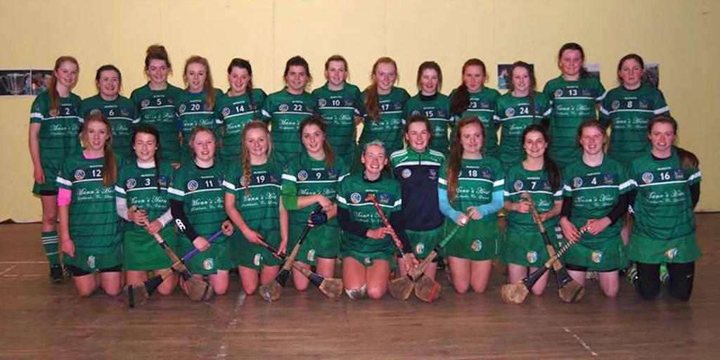 Limerick Minor Camogie Well done to Limerick Minor Camogie team who last Sunday in very difficult weather conditions got the better of their Offaly counterparts on a score line of 2-8 to
