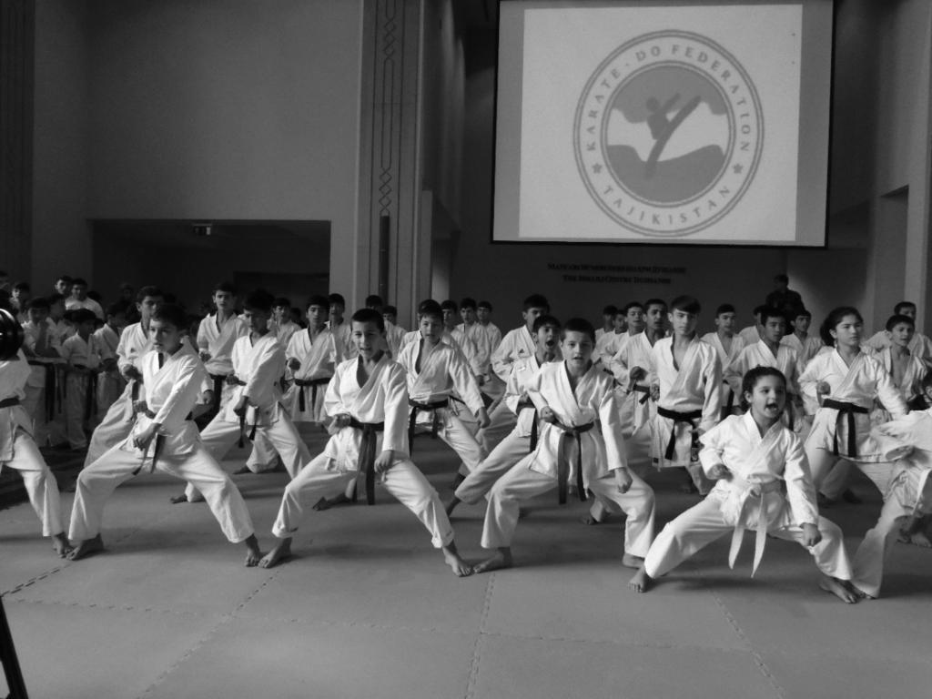 82 SANADA Hisashi, UBAIDULLOEV Zubaidullo, and EGAMI Izumi of Japanese national and traditional martial arts). Two members of delegation, the Judokas Ms. Sayuri Yamamoto and Mr.