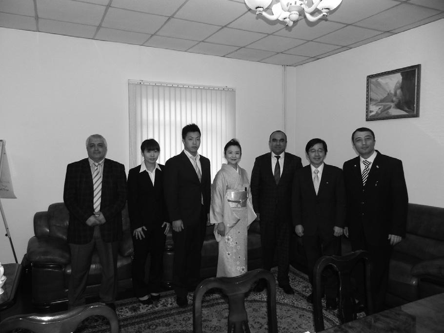 Foteh MUKHTOROV and Vice-President of Kyrgyzstan Sumo Federation Mr. Emil JAMANGULOV.