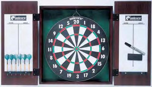 inners for scoring PLUS marker pen and wiper XL paper coiled dartboard Complete with 2 sets of
