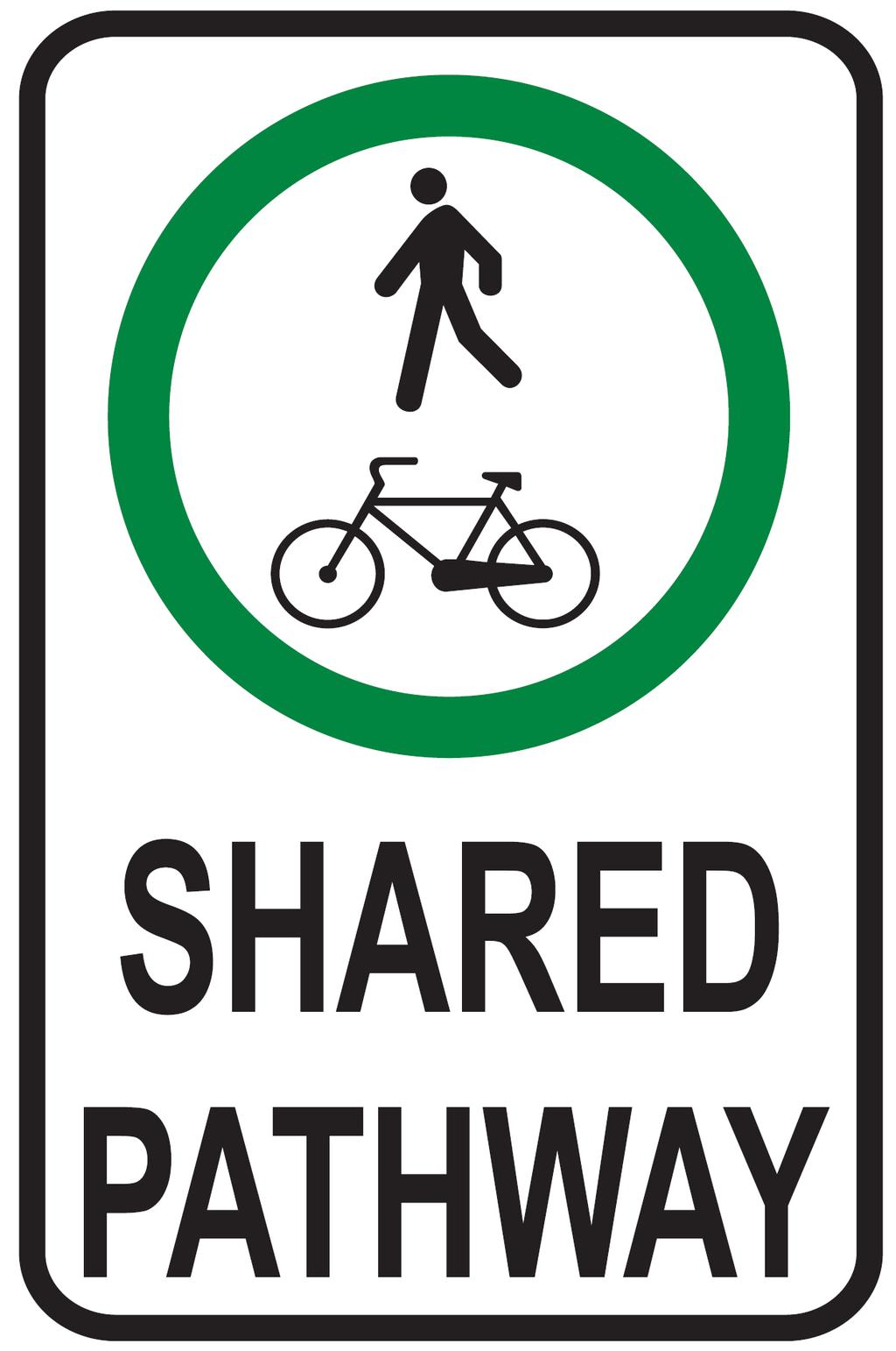 General traffic principles apply on multi-use trails keep to the right as appropriate for a two-way transportation facility, and slower users