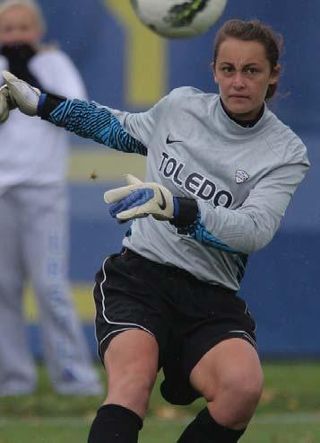 2013 Season Outlook with big saves. Redshirt freshman Caitlin Mc- Comish (White- house, OH) also gives the Rockets depth between the posts, and could potentially enter the mix for playing time.
