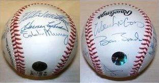 Baseball Autographed by 11
