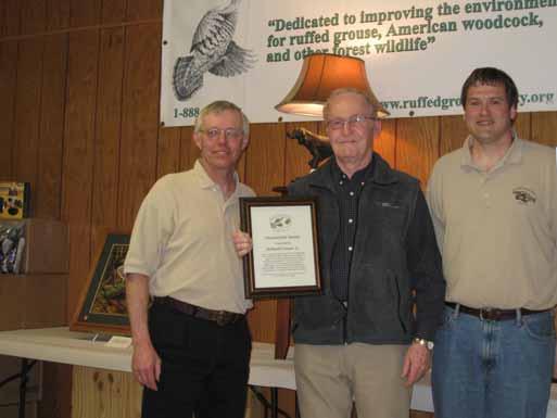 Pictured above from left to right; Gary Zimmer RGS Biologist and member of the Crandon,