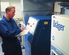 Dräger Kap 450-S: Quiet yet powerful: this user-friendly filling station features a modular design for easy upgrading.