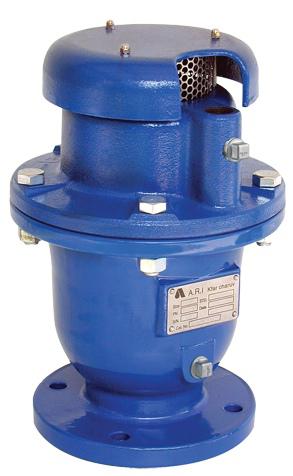MINING DIVISION AIR AND VACUUM VALVES FOR HIGH FLOW K-6NS SERIES DESCRIPTION The K-6NS Series Air and Vacuum Valve discharges air during the filling or charging of the system and admits air into the