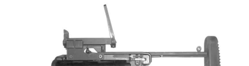 Characteristics, Configurations, and Ammunition REMOVAL 1-50. Removal involves folding and storing the vertical grip assembly, and the removal of the buttstock and the sling.
