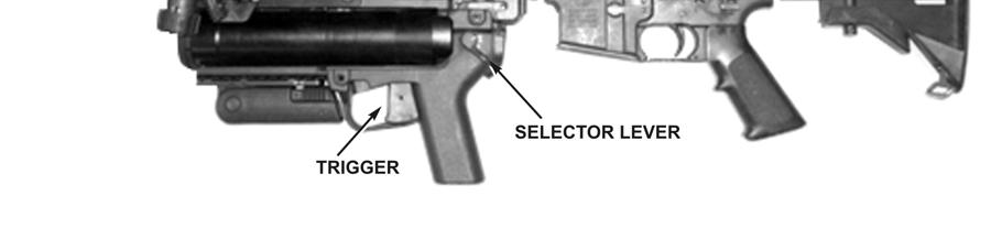 Do not attempt to fire the grenade launcher in the stand-alone configuration without the buttstock attached.