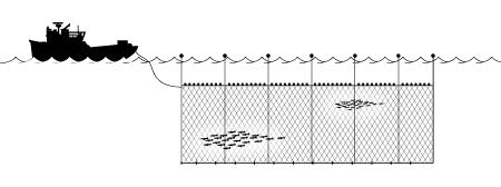 Fishing gear - Characteristics for passive gear - Banning drift nets In March 2004, the European Union introduced a number of technical measures accompanied by a scientific observation programme to