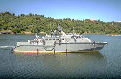 Mark VI Patrol Boat The Mark VI was made to become the Navy s next generation of Patrol Boats and to replace the smaller 68ft Mark V and 34ft Sea Ark. The Navy plans to have 48 Mark VI boats.