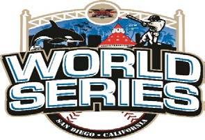 Xtreme San Diego World Series Qualifying Tournament June 25 to July 7 Winner receives paid entry fee berth paid for by the league to advance and
