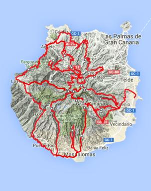 with pools Flexible itinerary to suit everyone 2 Marmot vehicles & experienced, energetic guides Winter Sun: average of 18-20 degrees Classic Cols of Gran Canaria You have been asking us for a long