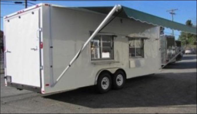 Proposed Example Trailer to offer Kiteboarding
