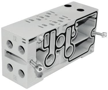 SPOOL VALVES SERIES 0 JOINABLE SUBBASES (see following page for details) M SPOOL VALVE + JOINABLE SUBBASE