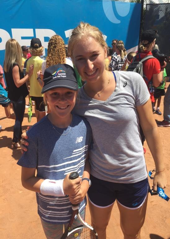 Staight and Paige Poso competed at national events during January Logan was in Adelaide at the Foundation Cup playing for the NSW Country team He was undefeated in singles helping NSW take out the