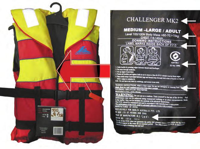 Life jackets Here are some important general points to remember about life jackets to fulfil your general safety obligation.