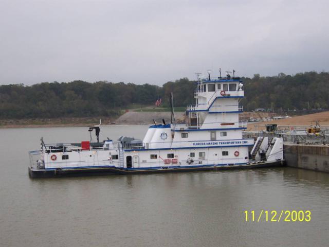 Towboats 13 130 feet long Built in 1977 2,800 HP Note: This vessel is 30 feet longer