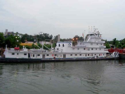 Larger Stay in western rivers This vessel 3 engines 10,500 HP One of
