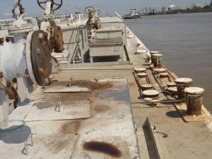 Barge Safety The use of heavy wires and winches can pose