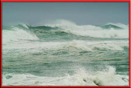 10.1 The Nature of Waves Water Waves Ocean waves are formed most often by wind blowing across the ocean surface.