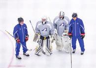 The four streams included: Development Directors, Skill Coaches, Hockey Alberta s Facilitators, and a group that contribute to goaltending development in their association.