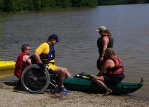 Physical Launch Accessibility: Paddlers must be able to stabilize their watercraft during transition to and from the water.